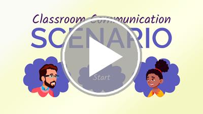 Classroom Communication Scenario Learning Object